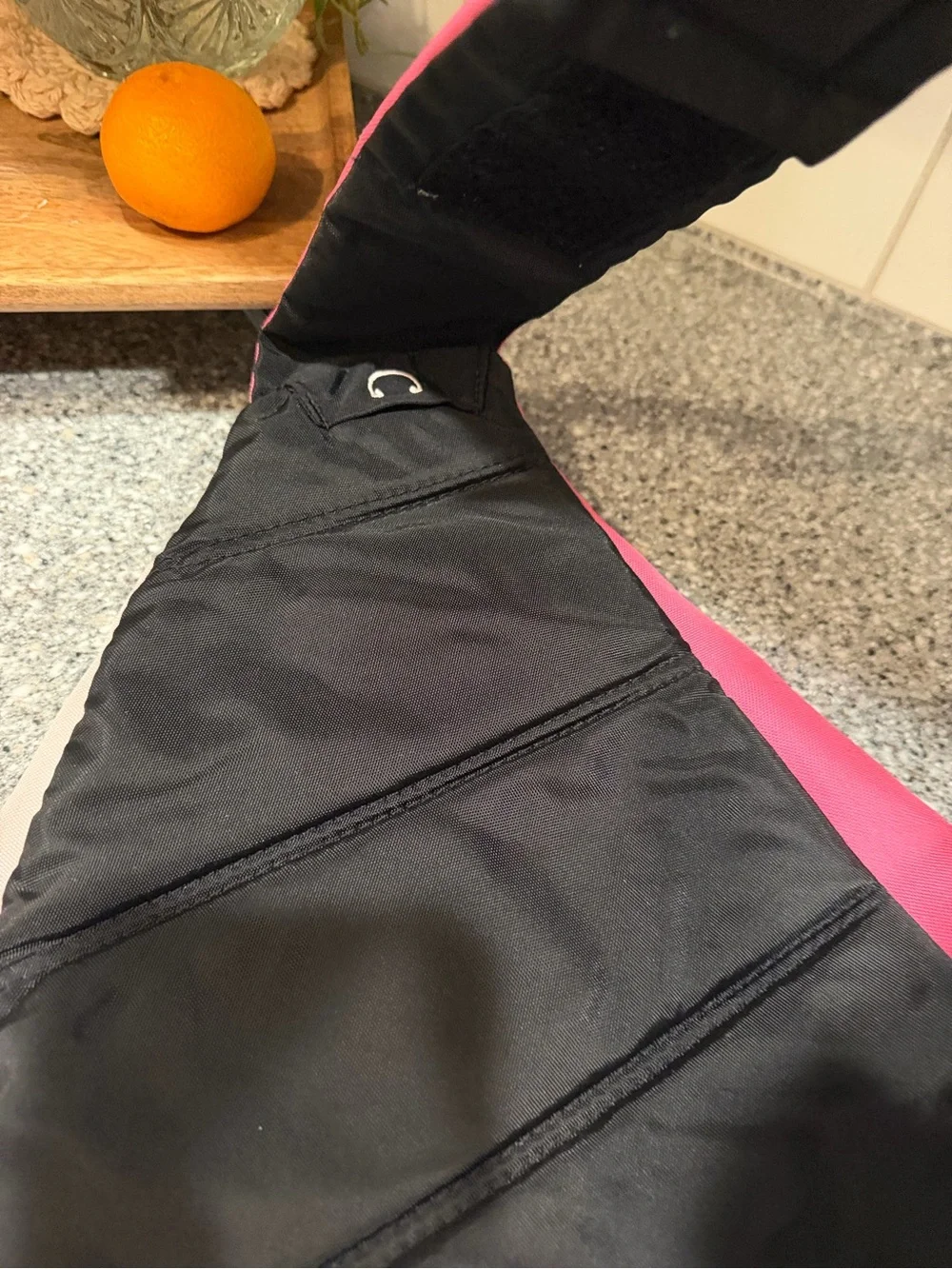 Vintage Jansport Backpack Crossbody Sling Pink/Black Gorpcore 90s/Y2K